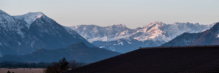 Blick aus dem Hotel Alpenhof: Bayerische Voralpen Murnau