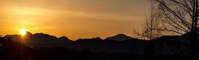 Blick aus dem Hotel Alpenhof: Bayerische Voralpen Murnau