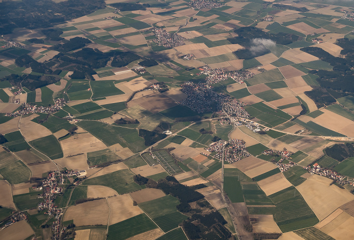 Bayern Luftbild aerial photo