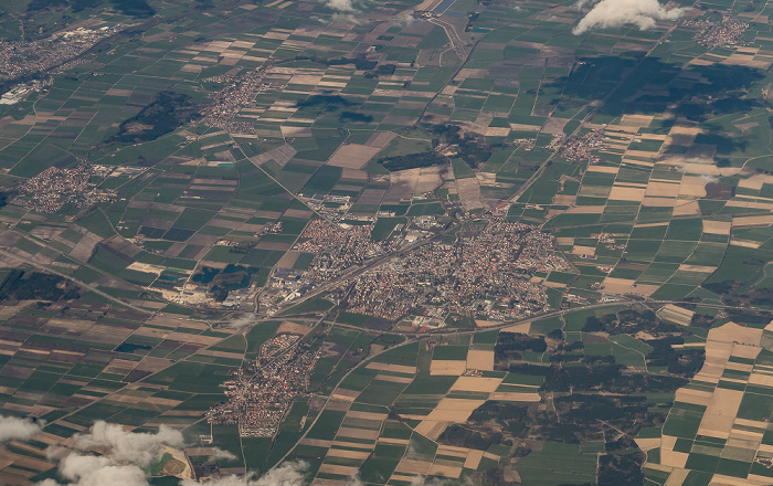 Bayern Luftbild aerial photo