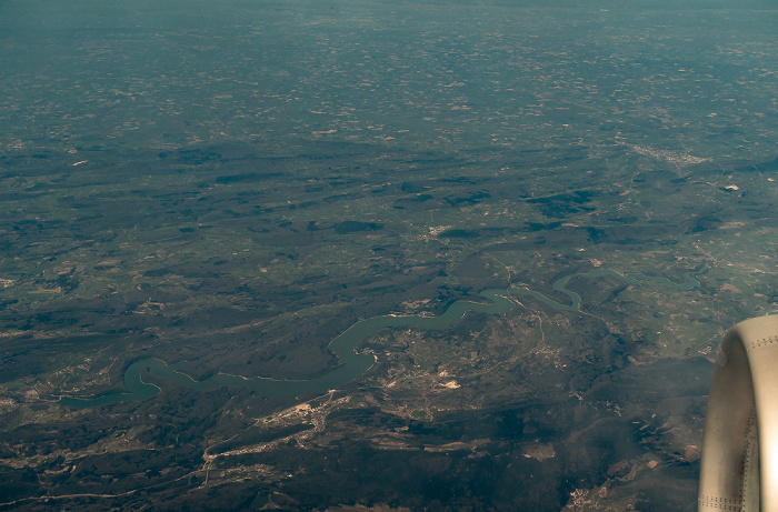 Frankreich Luftbild aerial photo