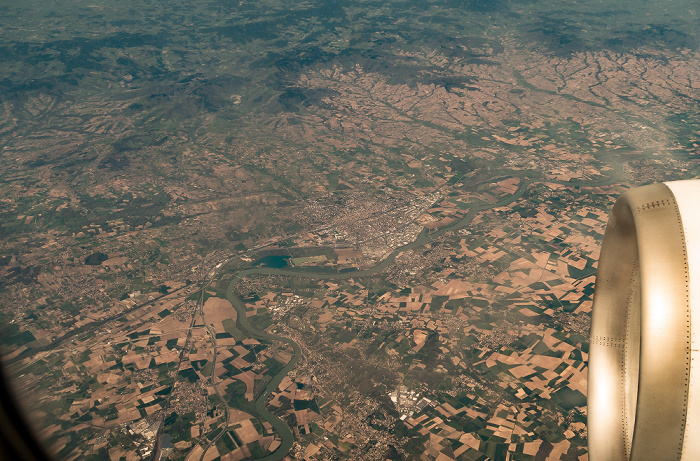 Frankreich Luftbild aerial photo