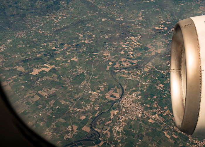 Frankreich Luftbild aerial photo