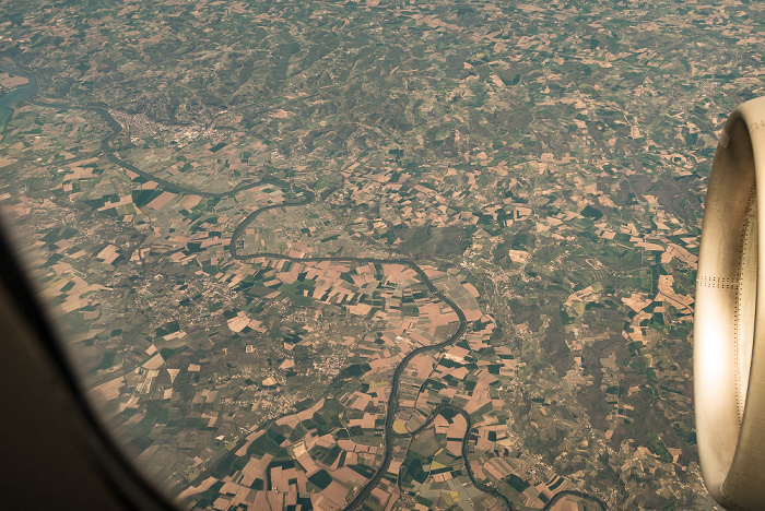 Frankreich Luftbild aerial photo