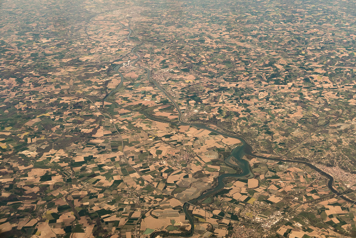 Frankreich Luftbild aerial photo