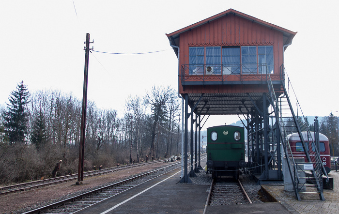 Blumberg Bahnhof Zollhaus (Sauschwänzlebahn/Wutachtalbahn): Stellwerk