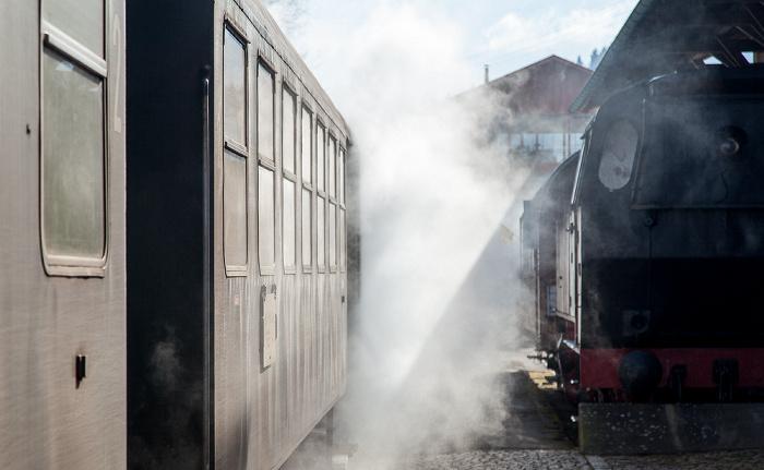 Bahnhof Zollhaus (Sauschwänzlebahn/Wutachtalbahn): Dampfzug Blumberg