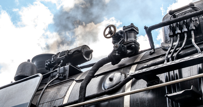 Stühlingen Bahnhof Weizen (Sauschwänzlebahn/Wutachtalbahn): Dampflokomotive 50 3501