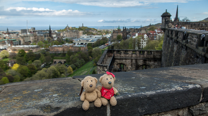 Edinburgh Castle: Teddy und Teddine