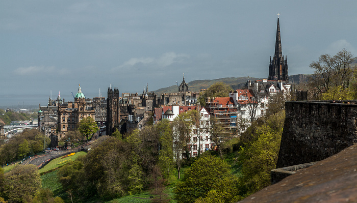 Blick von Edinburgh Castle Edinburgh