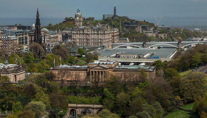 Blick von Edinburgh Castle