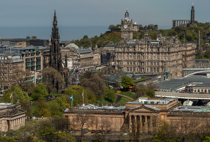 Blick von Edinburgh Castle Edinburgh