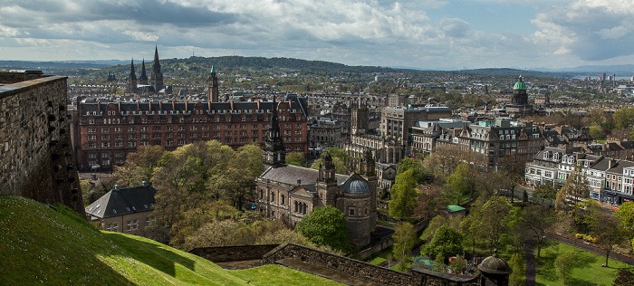 Blick von Edinburgh Castle