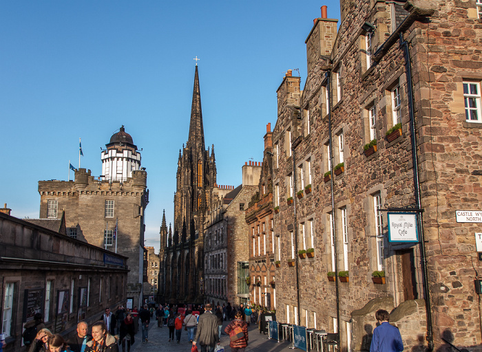 Old Town: Castlehill (Royal Mile), The Hub (ehem. Highland Tolbooth St John’s Church) Edinburgh