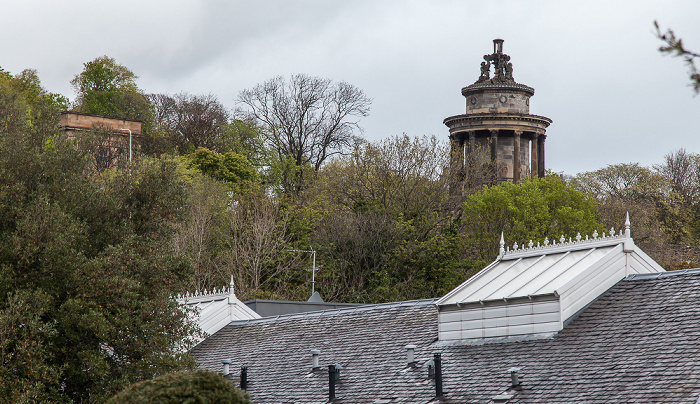Edinburgh Calton Hill: Robert Burns Monument