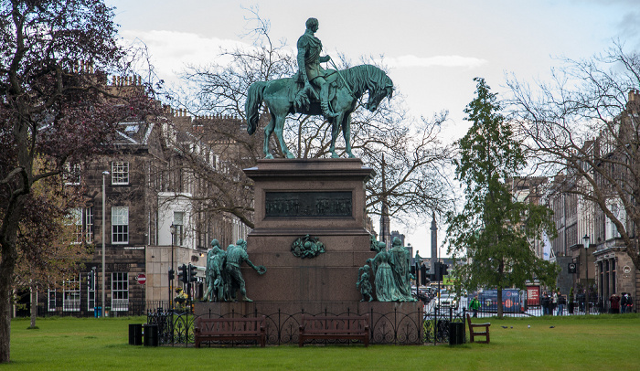 Edinburgh New Town: Charlotte Square - Prince Albert Memorial George Street