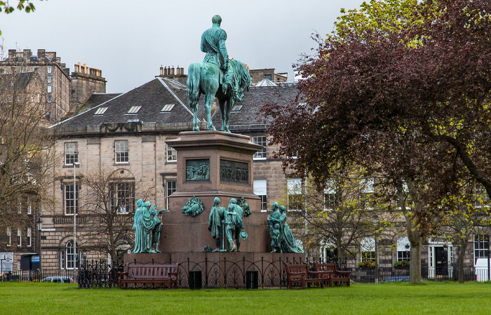 Edinburgh New Town: Charlotte Square - Prince Albert Memorial