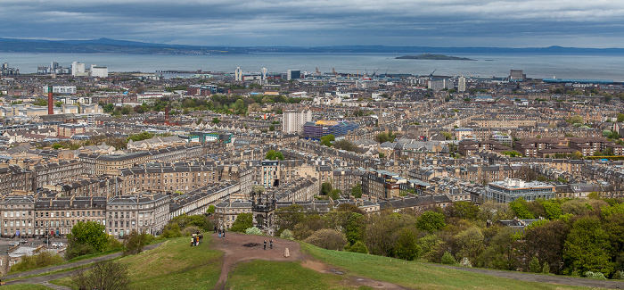 Blick vom Nelson Monument Edinburgh