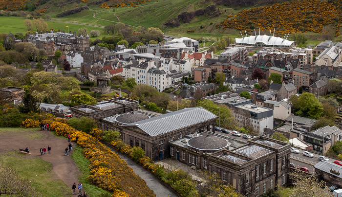 Edinburgh Blick vom Nelson Monument