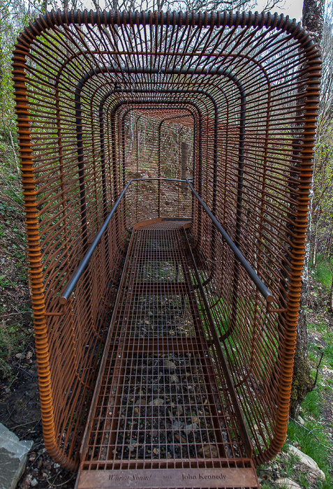 Loch Lomond and The Trossachs National Park: Installation Woven Sound (von John Kennedy) Crianlarich