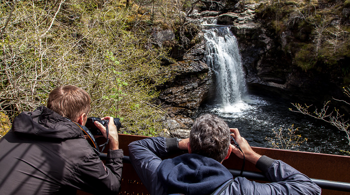 Loch Lomond and The Trossachs National Park: Falls of Falloch  Crianlarich