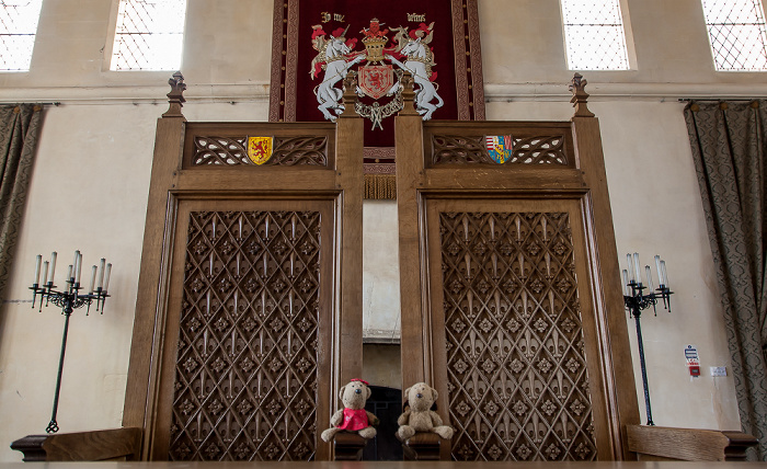 Stirling Castle: Teddine und Teddy