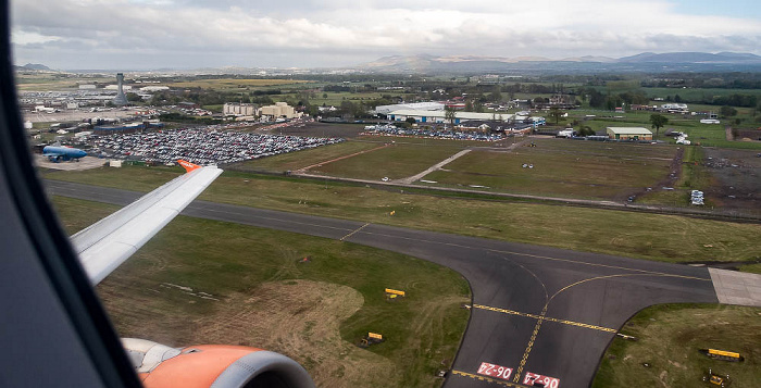 Edinburgh Airport 2015-05-10 Flug EZY6913 Edinburgh (EDI/EGPH) - München Franz Josef Strauß (MUC/EDDM) Luftbild aerial photo