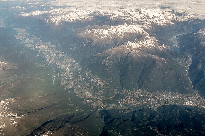 Lombardei (unten) - Provincia di Sondrio: Veltlin (Valtellina), Berninagruppe Provincia di Sondrio