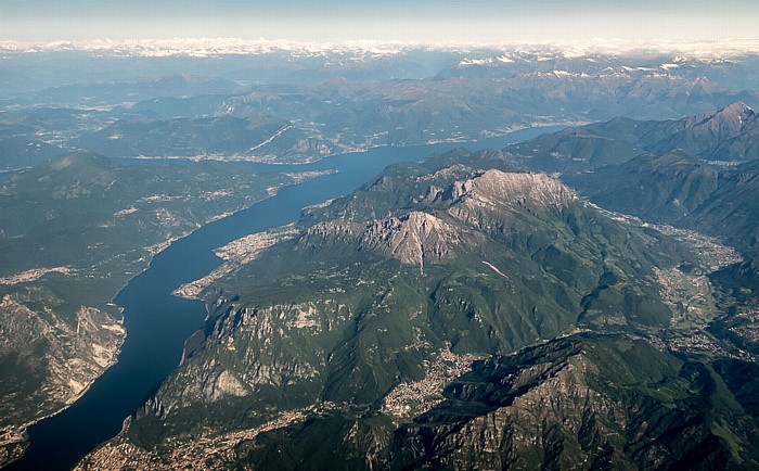 Lombardei - Provincia di Lecco: Comer See (Lago di Como), Gruppo delle Grigne (Bergamasker Alpen), Valsassina Provincia di Lecco