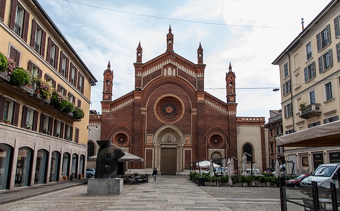 Mailand Piazza del Carmine: Chiesa di Santa Maria del Carmine