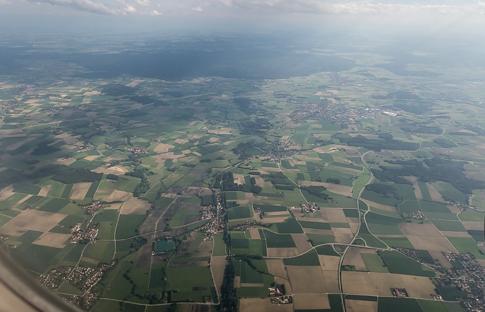 Bayern - Landkreis Erding / Landkreis Ebersberg 2015-05-29 Flug EZY2555 Mailand-Malpensa (MXP/LIMC) - München Franz Josef Strauß (MUC/EDDM) Neuching Ottenhofen Wörth Luftbild aerial photo