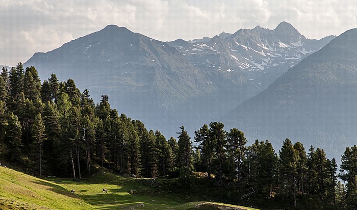 Hochoetz Blick von der Bielefelder Hütte: Geigenkamm (Ötztaler Alpen)