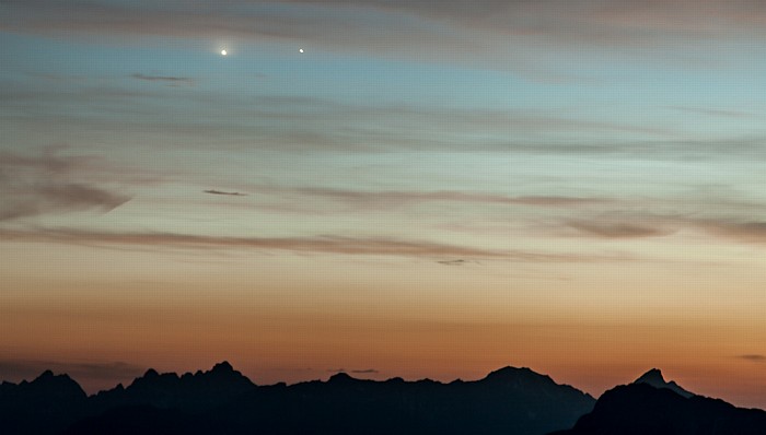 Blick von der Bielefelder Hütte: Lechtaler Alpen Hochoetz