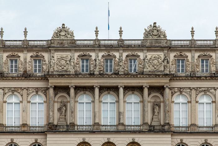 Herreninsel Schloss Herrenchiemsee: Gartenfassade