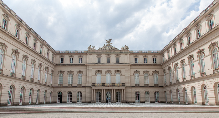 Schloss Herrenchiemsee: Marmorhof Herreninsel