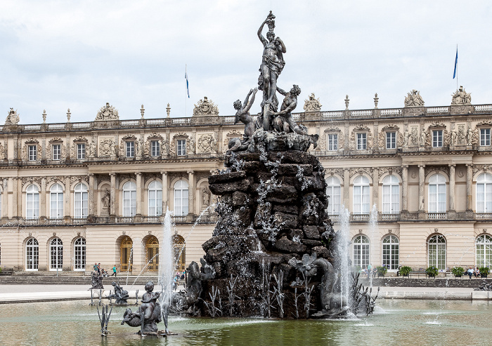 Schlosspark Herrenchiemsee: Fortunabrunnen Herreninsel