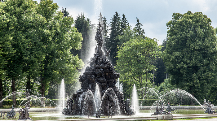 Schlosspark Herrenchiemsee: Fortunabrunnen Herreninsel