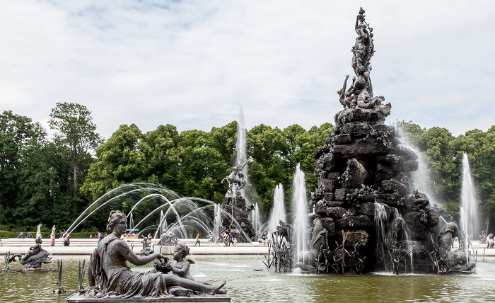 Herreninsel Schlosspark Herrenchiemsee: Fortunabrunnen Famabrunnen