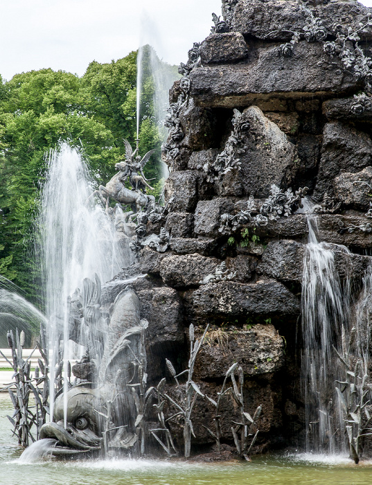 Herreninsel Schlosspark Herrenchiemsee: Fortunabrunnen Famabrunnen