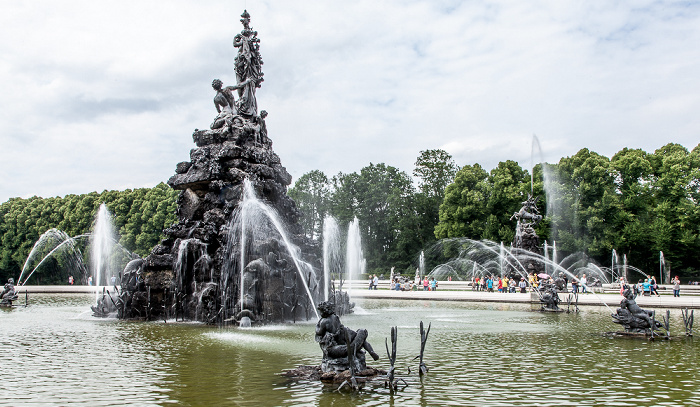 Herreninsel Schlosspark Herrenchiemsee: Fortunabrunnen Famabrunnen