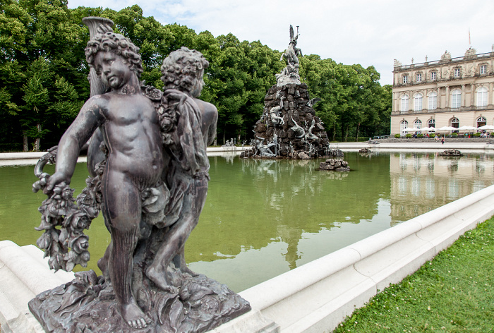 Schlosspark Herrenchiemsee: Famabrunnen Herreninsel