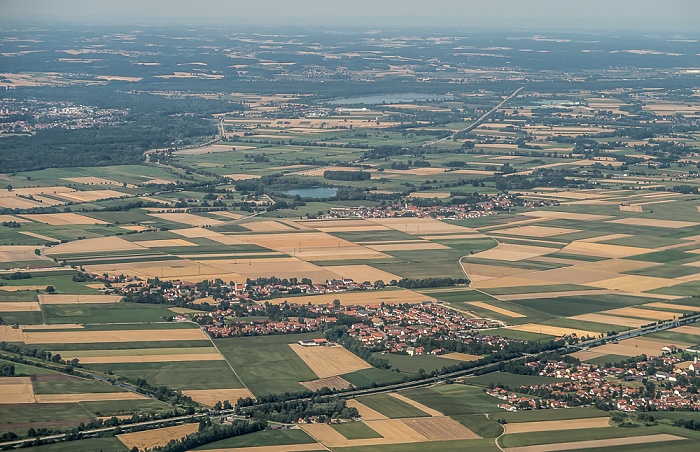 Bayern - Landkreis Erding: Berglern und Mittlere-Isar-Kanal Landkreis Erding