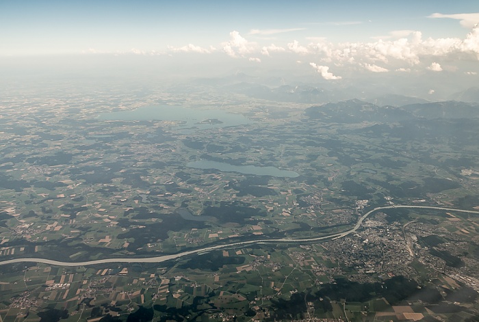 Bayern - Landkreis Rosenheim: Chiemsee (mit u.a. Herrenchiemsee) und Chiemgauer Alpen Landkreis Rosenheim