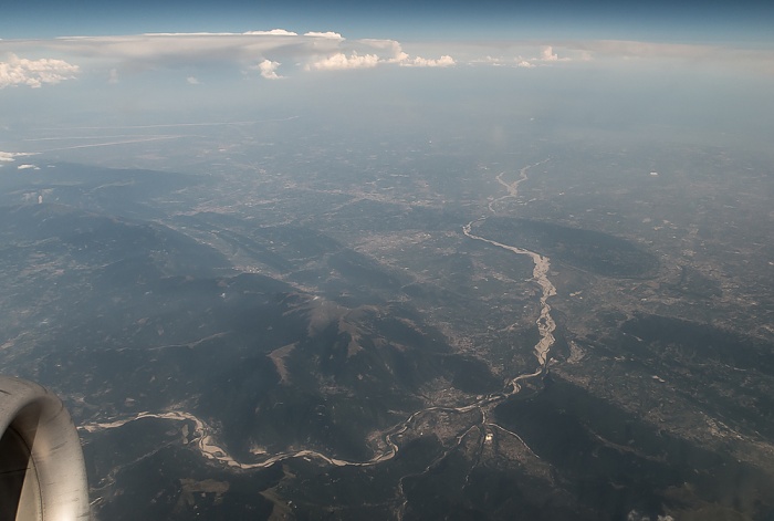 Alpen 2015-07-22 Flug DLA8196 München Franz Josef Strauß (MUC/EDDM) - Florenz (FLR/LIRQ) Luftbild aerial photo