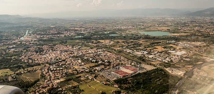 Toskana 2015-07-22 Flug DLA8196 München Franz Josef Strauß (MUC/EDDM) - Florenz (FLR/LIRQ) Luftbild aerial photo