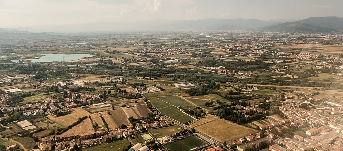 Toskana 2015-07-22 Flug DLA8196 München Franz Josef Strauß (MUC/EDDM) - Florenz (FLR/LIRQ) Luftbild aerial photo