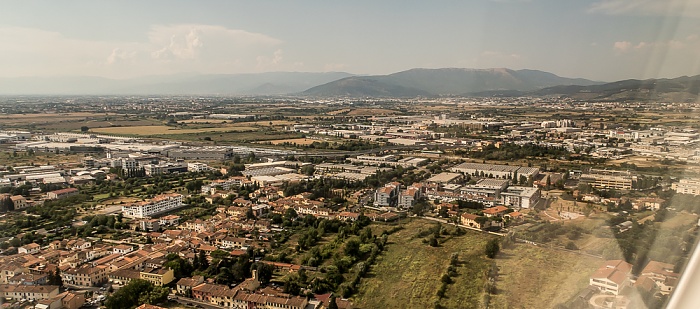 Toskana 2015-07-22 Flug DLA8196 München Franz Josef Strauß (MUC/EDDM) - Florenz (FLR/LIRQ) Luftbild aerial photo