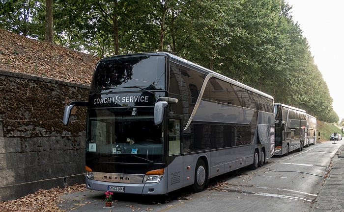 Befestigungswall (Mura di Lucca): Mark-Knopfler-Tourbusse