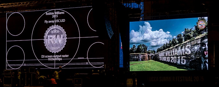 Piazza Napoleone (Lucca Summer Festival): Robbie Williams Lucca