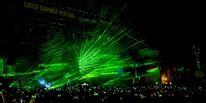 Piazza Napoleone (Lucca Summer Festival): Robbie Williams Lucca